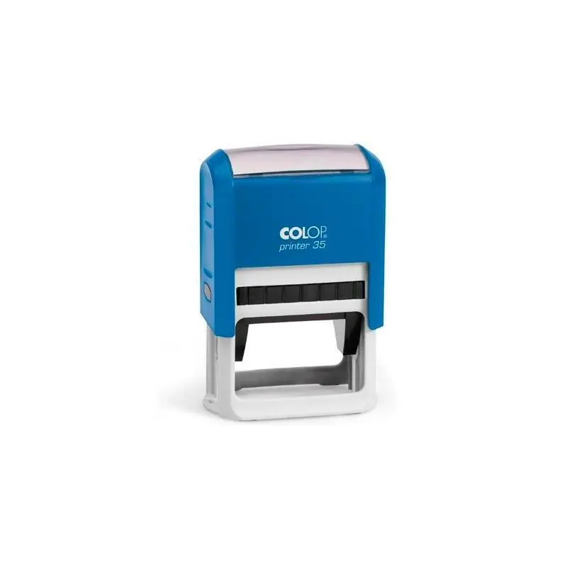 No Te Lo Pierdas Colop Printer 35 30X50Mm Azul/Azul