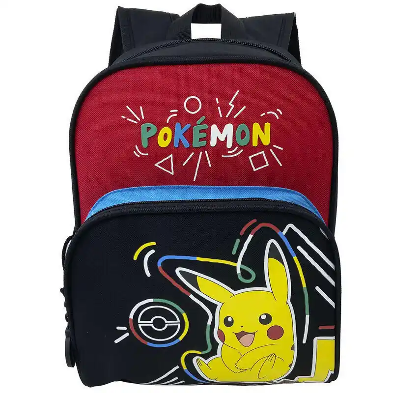 Mochila Pikachu Pokemon 30cm Envío Gratis