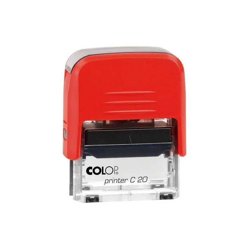 Oferta Flash Colop Sello Printer c20 Formula " Duplicado " Almohadilla E/20 14X38Mm Rojo
