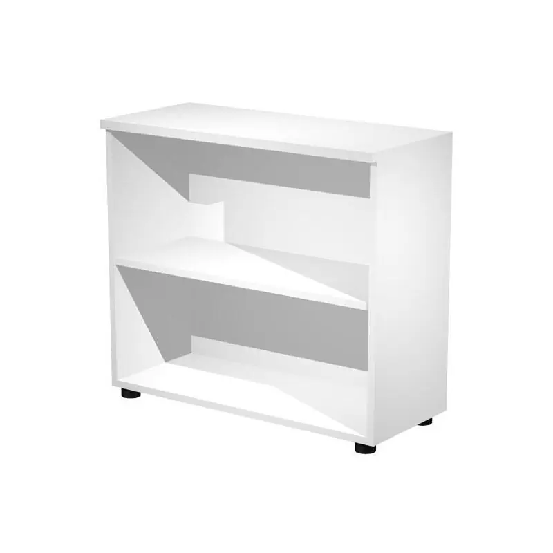 Stock Limitado Artexport Estantería Baja Presto Abierta 1 Estante 22mm Regulable Con Trasera Blanco