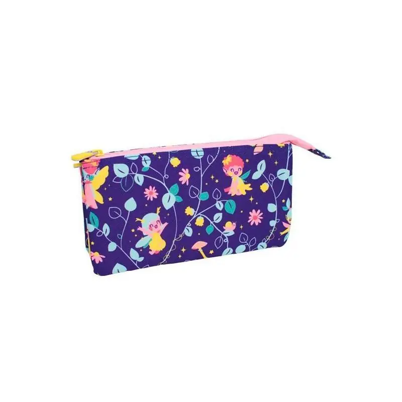 Bestseller Milan Portatodo 5 Compartimentos Serie Especial Fairy Tale Lila