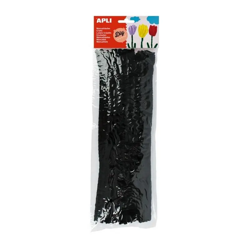 Apli Pack De 50 Limpiapipas Ø 6 Mm X 300 Mm - Color Negro Envío Gratis