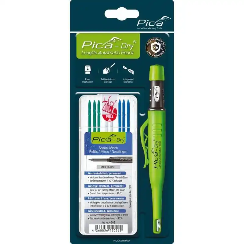 Pica Dry Bundle With 1x Marker + 1x Refills No. 4040 Garantía Incluida