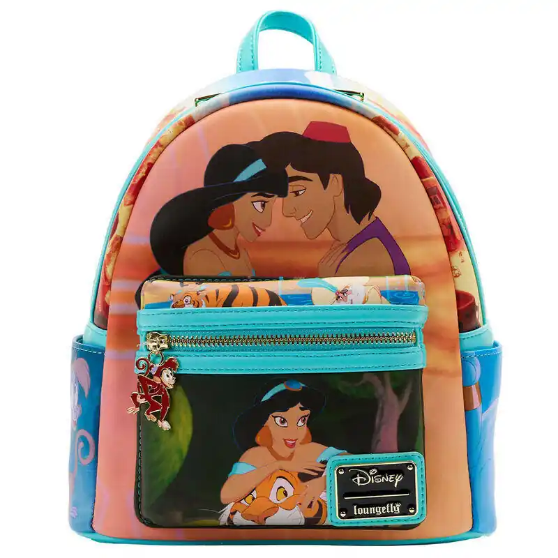 Mochila Jarmine Aladdin Disney Loungefly 25cm Certificado