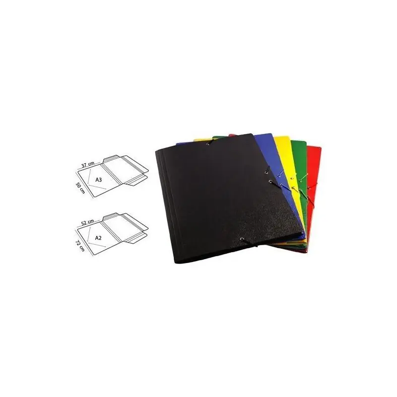 Económico Mariola Carpeta a2 Carton Compacto Gofrado nº12 Goma Sencilla 72X52 Cm Azul