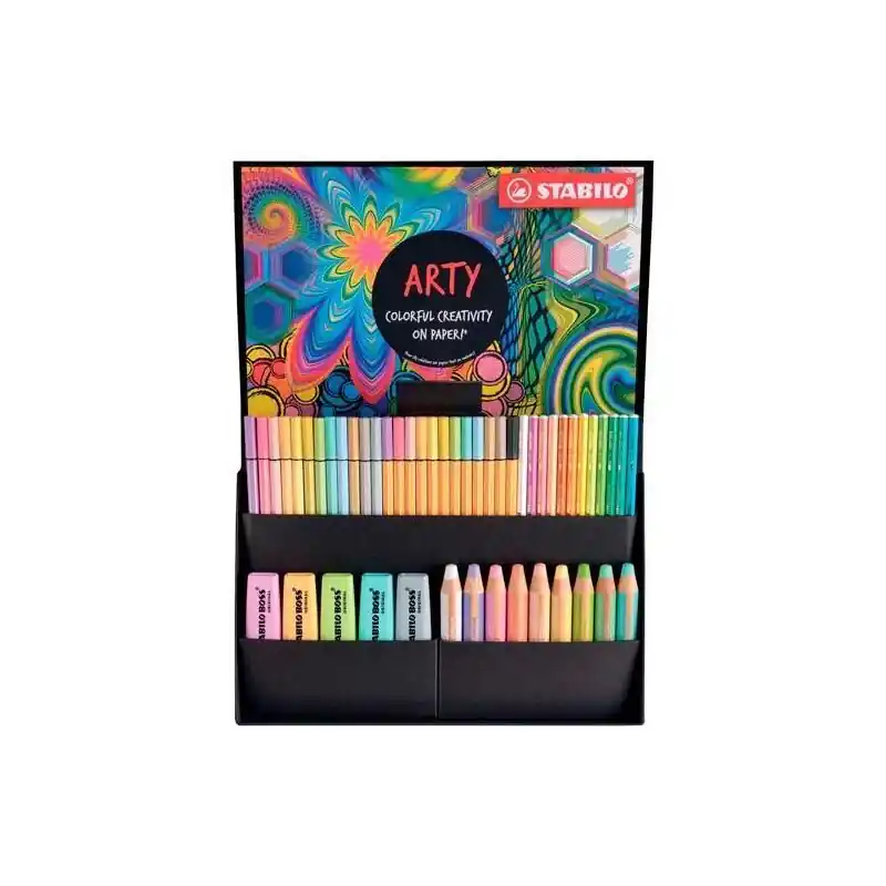 Promoción Exclusiva Stabilo Set Creativo Arty Pastel Estuche 50 Ud C/Surtidos