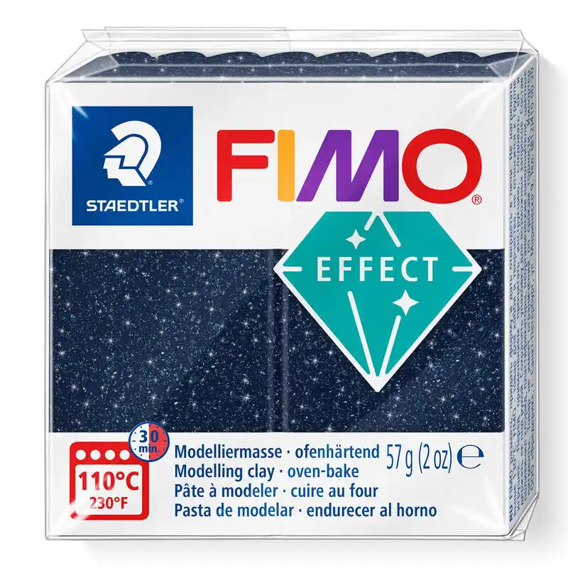Fimo Mod.Masse Effect 57g Galaxy Azul Envío Inmediato