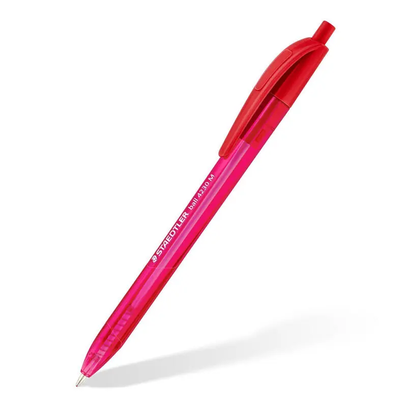 Ocasión Especial Staedtler Bolígrafo Retráctil Ball 4230 M 1,0mm Triangular Negro 10u