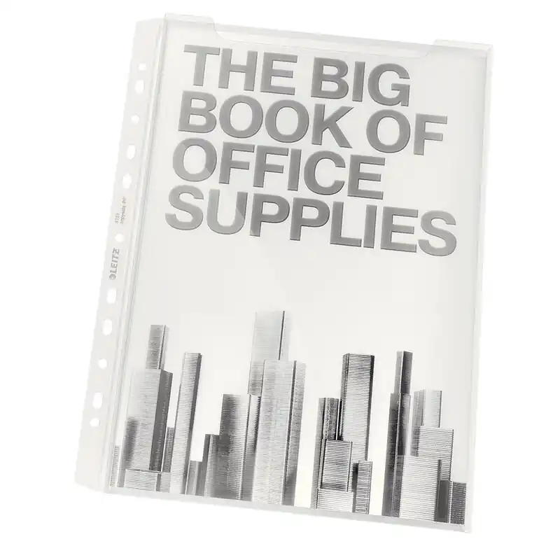 Precio De Fábrica Leitz Funda Fuelle Premium Expansible - Lamina Pp 0,18mm - Copysafe - Transparente - Gran Capacidad a4