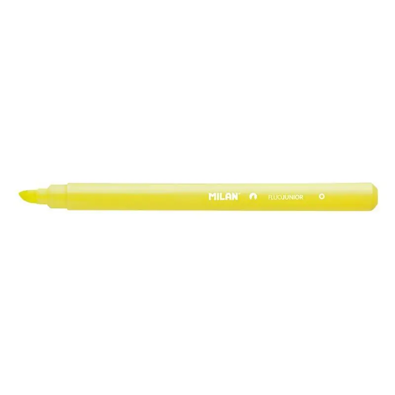 Rebajas Pack De 22 Unidades Milan Junior Marcador Fluorescente - Punta Biselada 1 - 4mm - Color Amarillo
