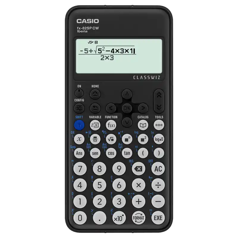 Nuevo Modelo Calculadora Científica Casio Classwiz Fx-82 Sp Cw Negra