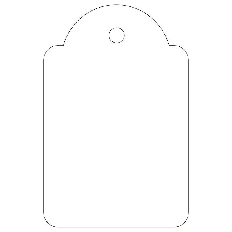 Apli Etiquetas Colgantes Blancas 28 X 43mm 100 U. Última Versión