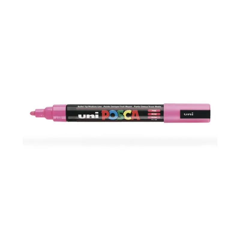 Precio De Fábrica Posca Marcador Pc-5m No Permanente Punta Forma De Bala 1,8 - 2,5 Mm Rosa