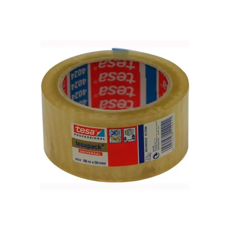 Imprescindible (Must-Have) Tesa Cinta De Embalaje De Poliolefina Tesapack C/Etiqueta 66Mx50Mm Transparente