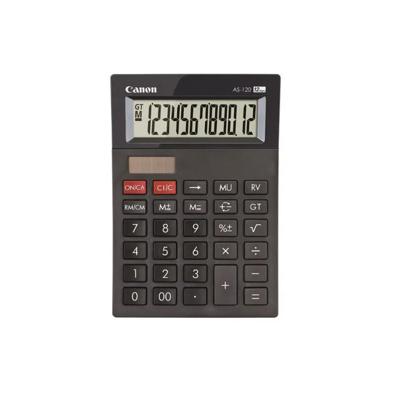 Calculadora Canon Bolsillo As 120ii Emea Dbl 12 Digitos Promoción