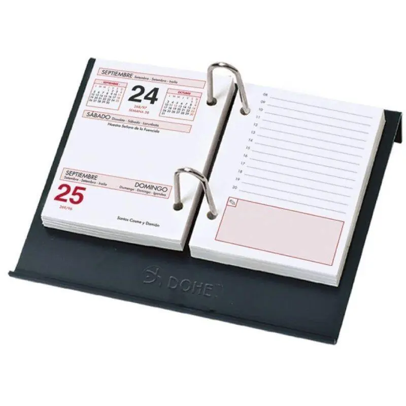 Portacalendario Dohe 90451/ Negro Venta Final