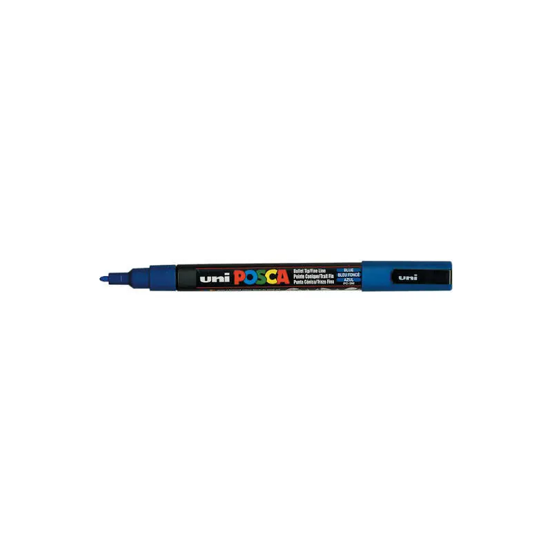 Favorito De Clientes Posca Marcador Pc-3m Punta Cónica 0,9 - 1,3 Mm Azul