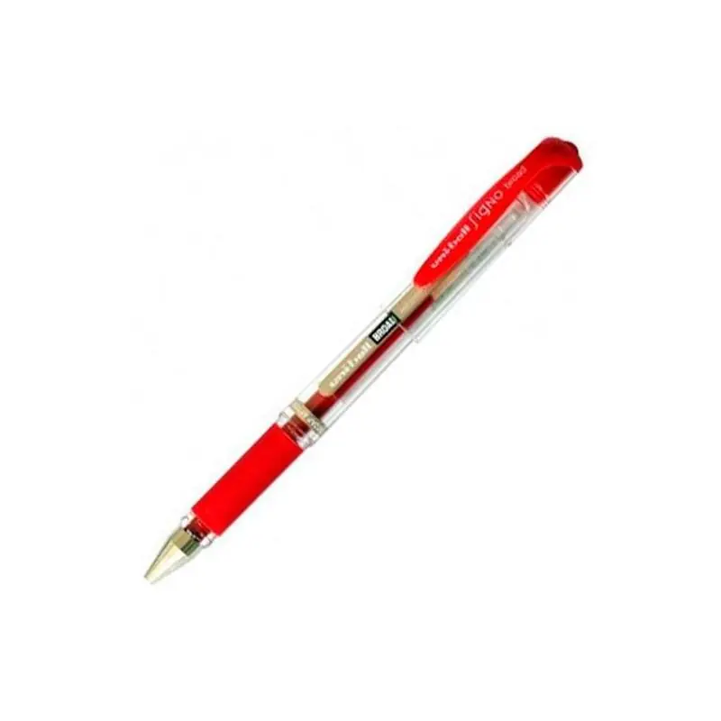 Uniball Rollerball Signo Broad Um-153 W Rojo -12u- Económico