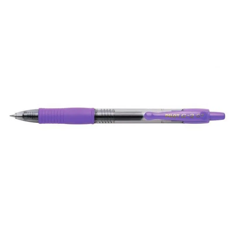 Pack 12 Unidades Pilot Boligrafo De Gel g2 Rollerball Retractil - Recargable - Punta De Bola Redonda 0.7mm - Trazo 0.32mm - Grip Oferta Especial