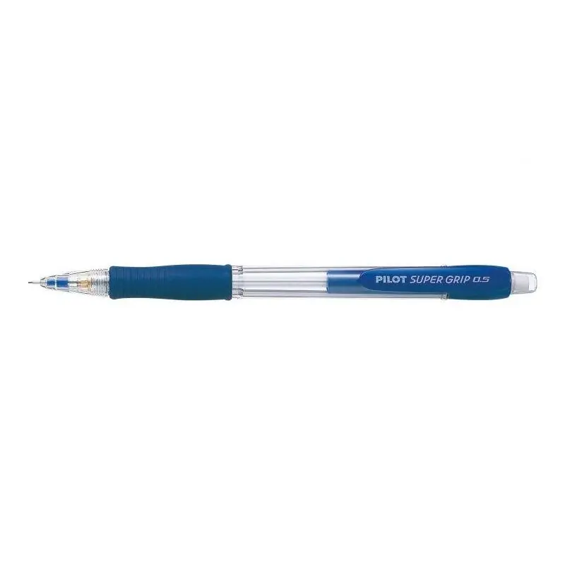 Pack De 12 Unidades Pilot Portaminas Supergrip h185 - Trazo 0.5mm - Mina Hb - Cuerpo Azul Venta Final