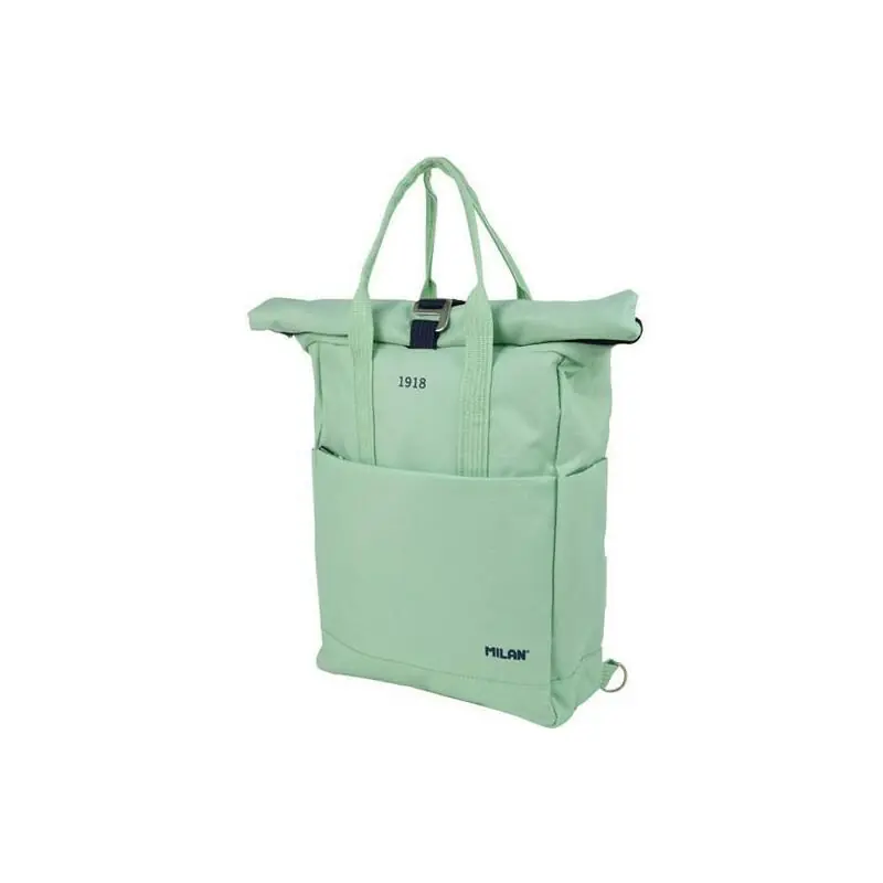 Milan Mochila Urbana C/Cierre Superior Enrrollable 10l Serie 1918 Verde Oferta