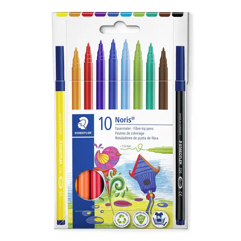 Staedtler Estuche 10 Rotuladores Noris 326 C/Surtidos Barato