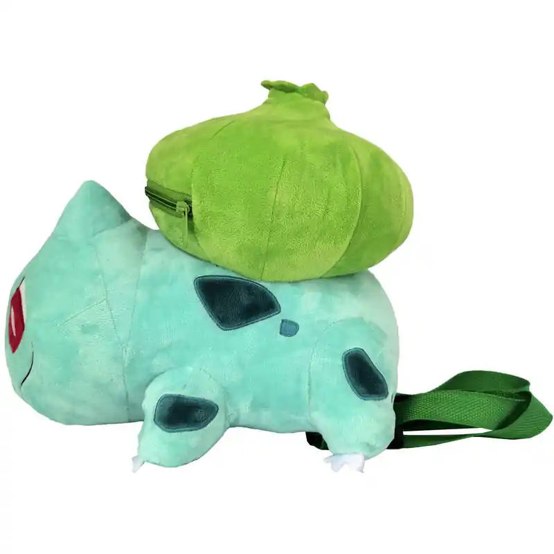 Mochila Peluche Bulbasur Pokemon 36cm Moderno