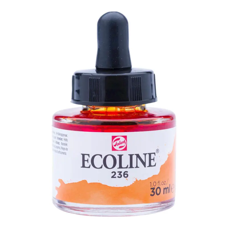 Precio De Oferta Talens Ecoline Acuarela Liquida 30ml Naranja Claro