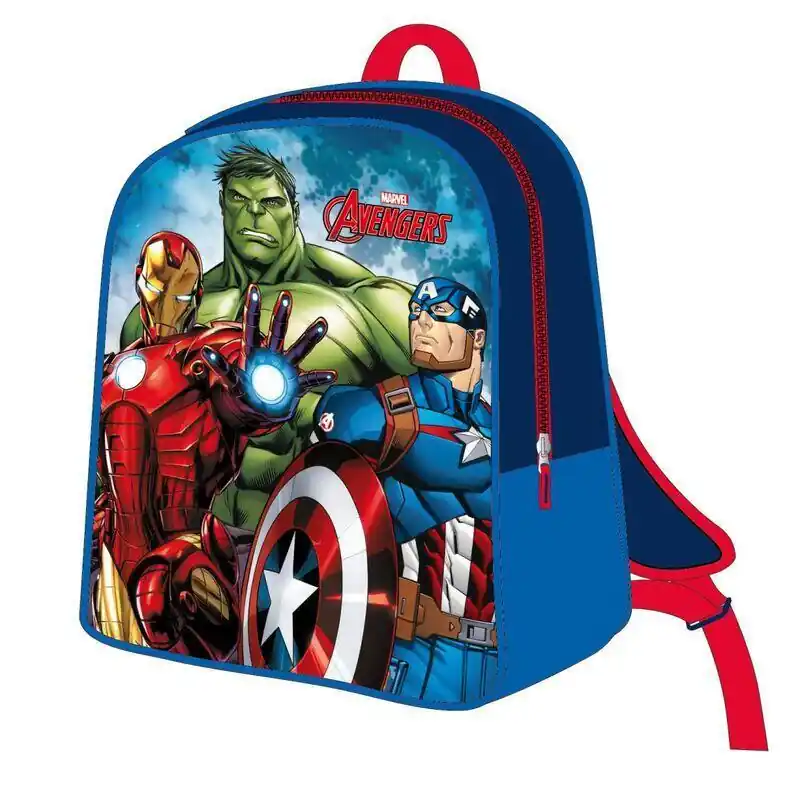 Mochila 3d Los Vengadores Avengers Marvel 31cm Moderno