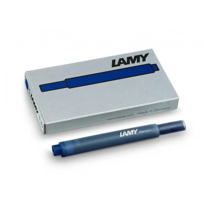 Garantía Incluida Lamy Cartucho t10 Recambio Para Pluma Tinta Azul/Negro Caja 5u