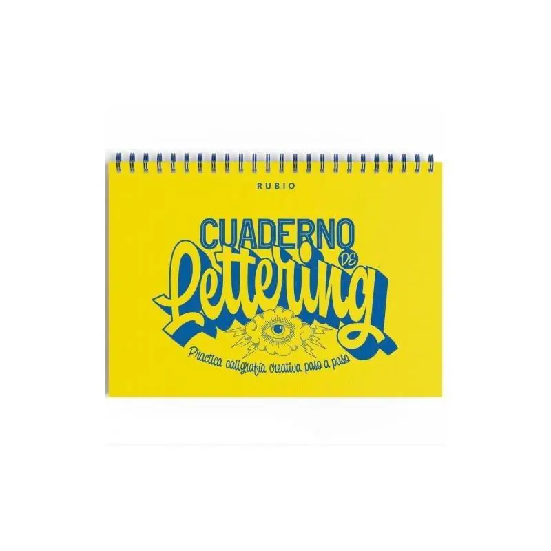 Rubio Cuaderno De Lettering Practica Caligrafía Creativa Paso A Paso A Buen Precio