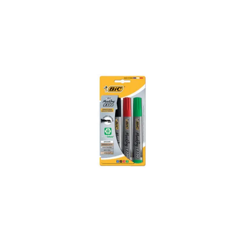 Bic Marking 2300 Ecolutions Pack De 4 Rotuladores Permanentes Venta Final