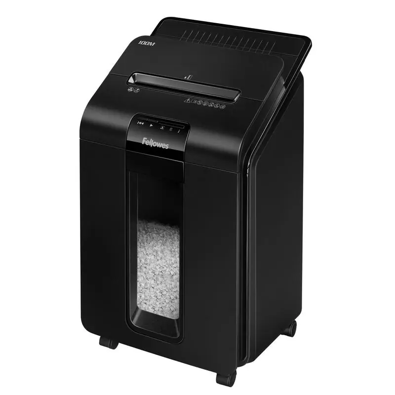 Destructora Fellowes Automax 100m Microcorte De 4 X 10mm Negra Entrega Rápida