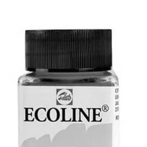 Pintura acuarela líquida ECOLINE 30 ml Blanco - UE Económico