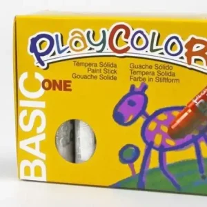 Témpera sólida PLAYCOLOR BASIC ONE blanco 12 und. Favorito De Clientes