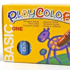Témpera sólida PLAYCOLOR BASIC ONE Azul Claro 12 und. Mejor Precio