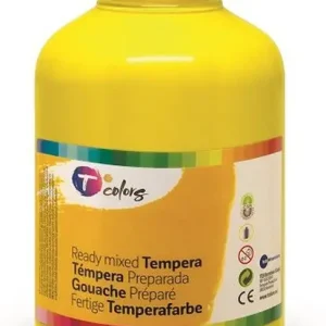 Comprar En Línea Pintura tempera preparada T COLORS 500 ml. Amarillo