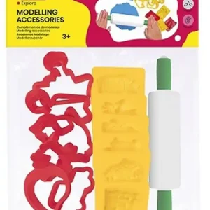 Bolsa 6 moldes + 6 moldes de corte +rodillo modelaje Directo De Fábrica