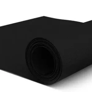 Tela tejido no tejido para disfraces 81 cm x 25 m Negro Lujoso