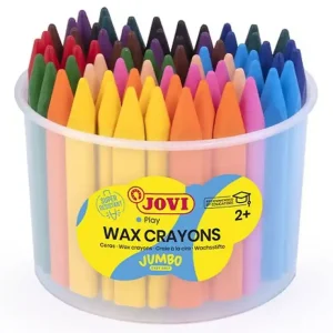 Ceras triangulares JUMBO EASY GRIP bote 72 colores Última Oportunidad