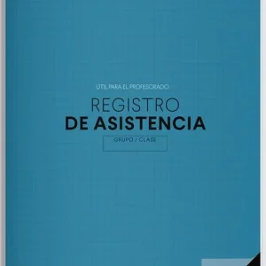 Libro Registro Asistencia ADDITIO (CATELLANO) Stock Limitado