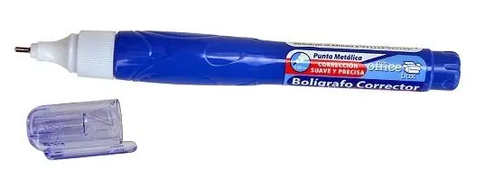 Corrector bolígrafo JUMBO punta metálica 10 ml Directo De Fábrica
