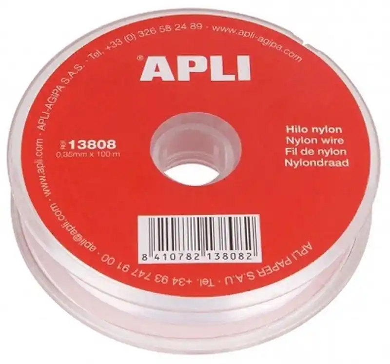 Bobina de cuerda de nylon 0,35 mm x 100 m Envío Gratis