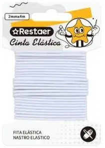 Mejor Precio Goma elástica 2 mm x 4 m blanca
