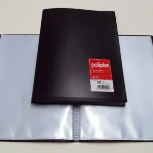 Ordenar Ahora Mismo Dossier transparente 40 fundas PP Fº Extra