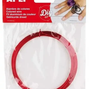 Alambre rojo 1,5 mm x 5 m Artesanal
