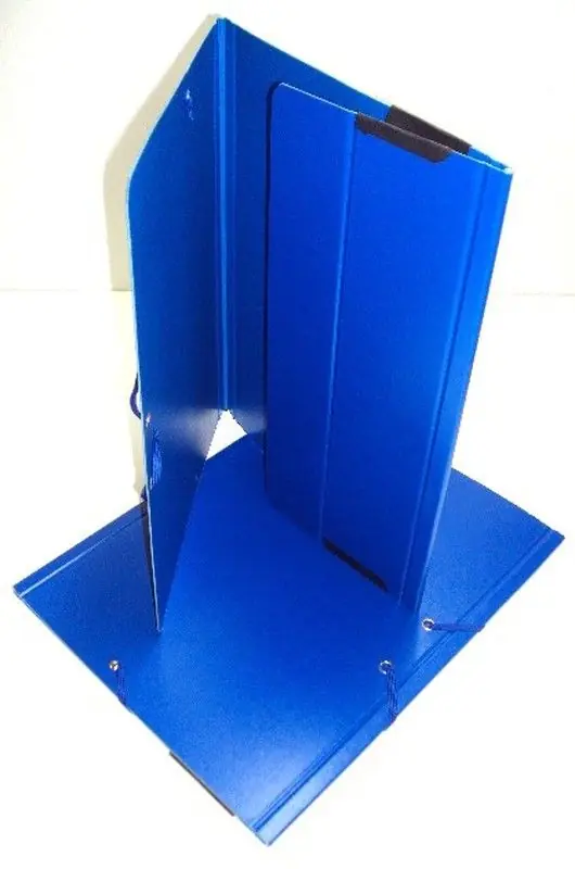 Carpeta bolsa Fº presspan, azul Precio Económico