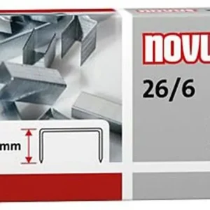 Grapas NOVUS 26/6 1000 und. Marca Reconocida