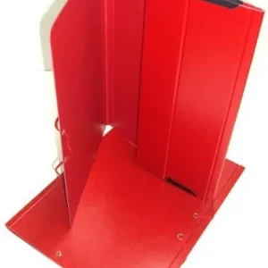 Envío Exprés Carpeta bolsa Fº presspan, rojo