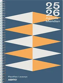 Agenda Meridian ADDITIO Semana Vista (CATALÁN) No Te Lo Pierdas